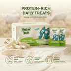 Freeze-Dried Chicken Cat Treats 25 Packs (75 Sticks),with Goat Milk & Cellulose|Gentle Digestion Formula|Rehydratable Milk for Kittens Cats Hydration