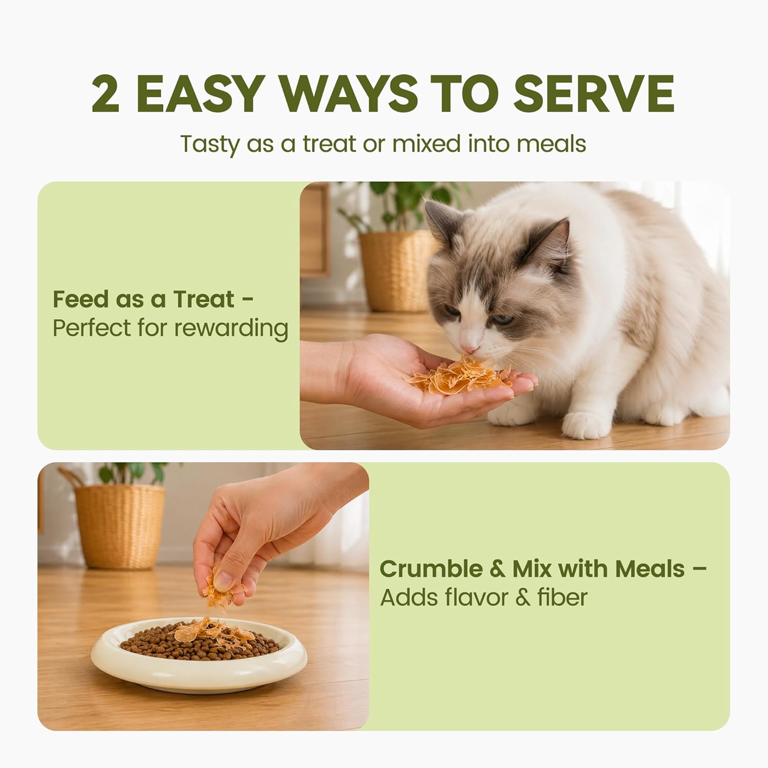 Chicken & Catnip Soft Cat Treats for Picky Cats, Ultra-Thin Easy-Chew Slices, Breakable No-Mess Cat Training & Playtime Rewards, 3.2 oz