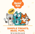 Freeze Dried Cat Treats, Single Ingredient Duck Bites Snacks for Sensitive Cats, Grain-Free Training Treats & Food Topper for Picky Cats, 1 oz