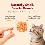 Freeze-Dried Antarctic Krill Kitten, Cat Treats|Brain, Vitality Support|Single Ingredient Premium Cat Food Toppers|Loved By Puppy - 2oz