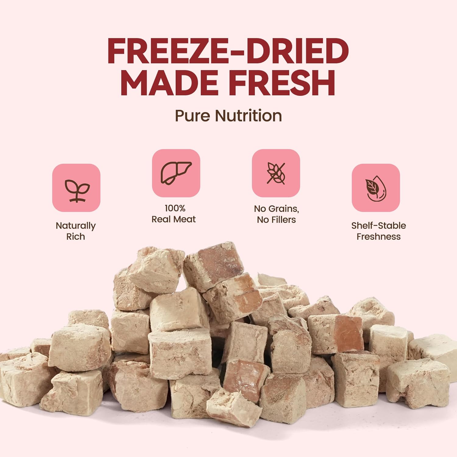 Freeze-Dried Duck Livers Dog |Cat Treats|Single Ingredient|High Protein Healthy Pet Food Toppers|Training Snacks,2oz