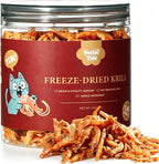 Freeze-Dried Antarctic Krill Kitten, Cat Treats|Brain, Vitality Support|Single Ingredient Premium Cat Food Toppers|Loved By Puppy - 2oz