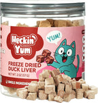 Freeze-Dried Duck Livers Dog |Cat Treats|Single Ingredient|High Protein Healthy Pet Food Toppers|Training Snacks,2oz